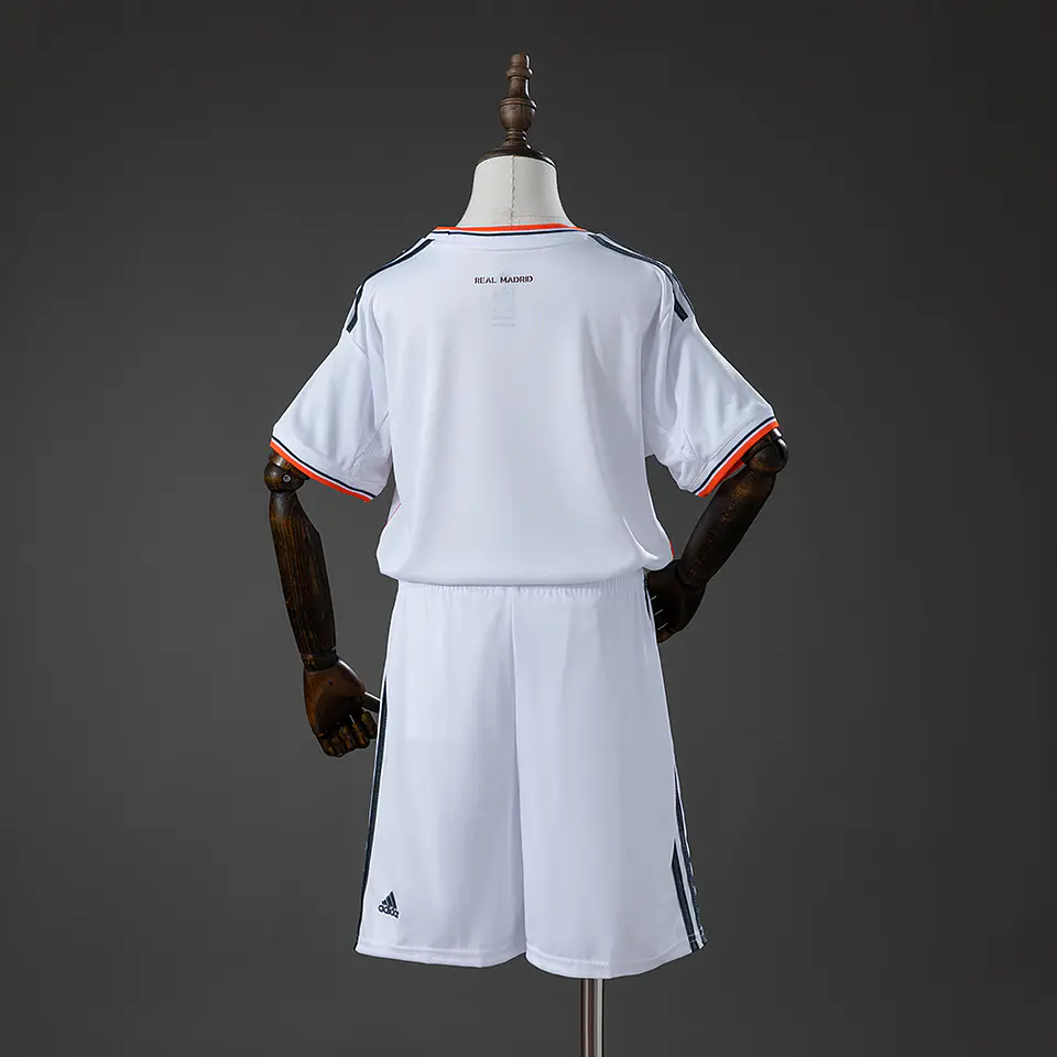 2013-14 Real Madrid Home Kids Kit 2
