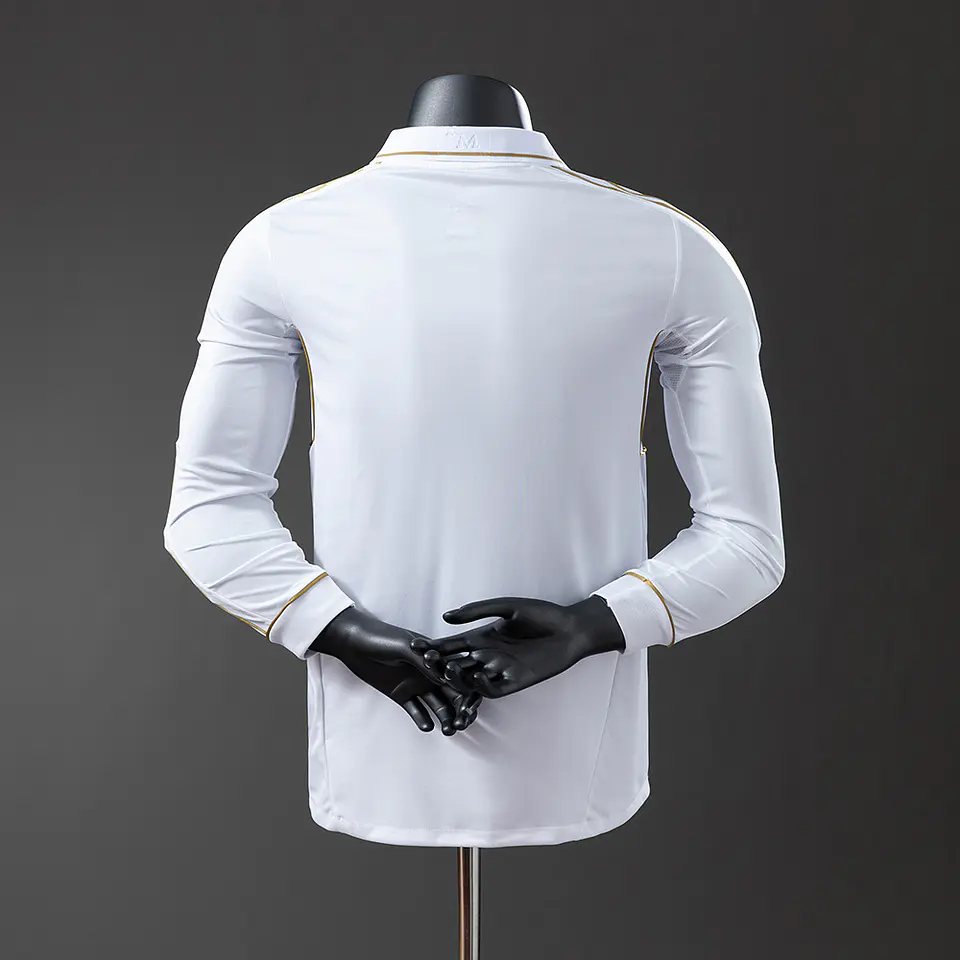 2011-12 Real Madrid Home Long Sleeve Player Edition Jersey 2