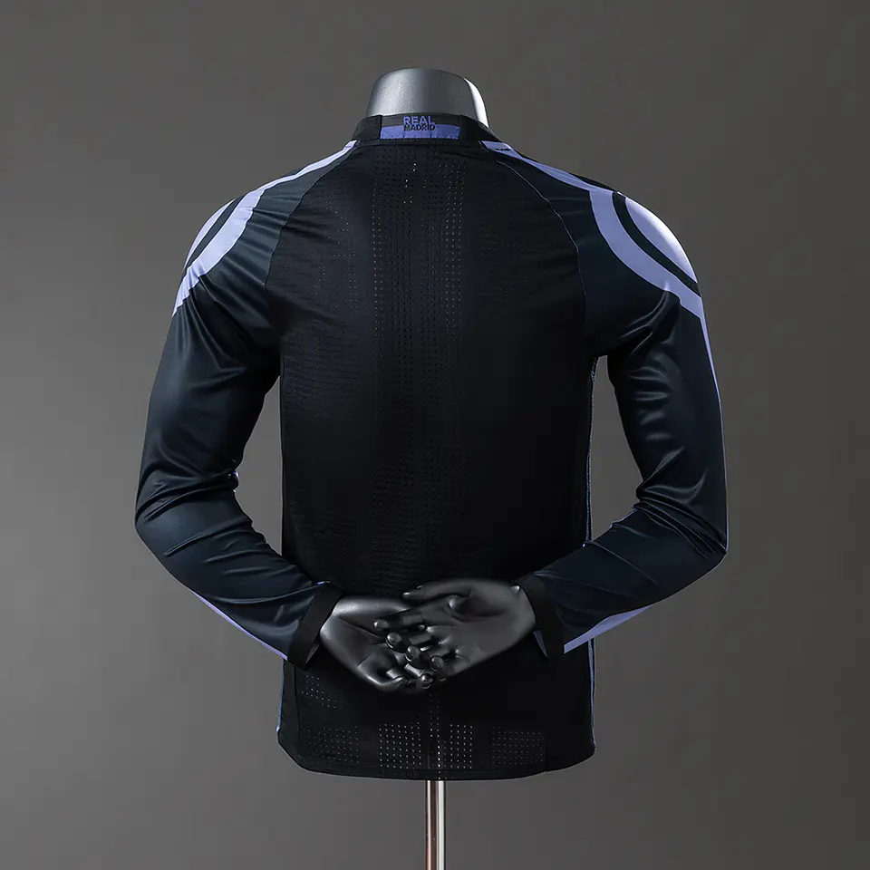 2016-17 Real Madrid Third Long Sleeve Player Edition Jersey 2