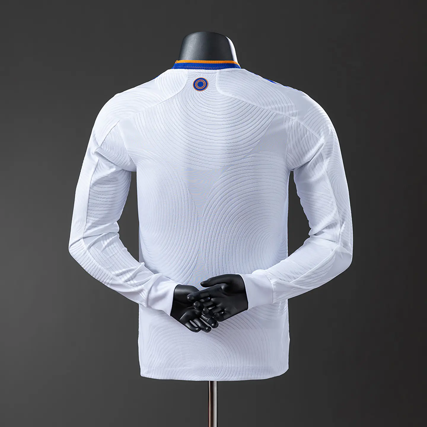 2021-22 Real Madrid Home Long Sleeve Player Edition Jersey 2