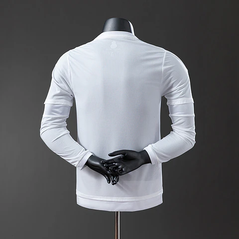 2015-16 Real Madrid Home Long Sleeve Player Edition Jersey