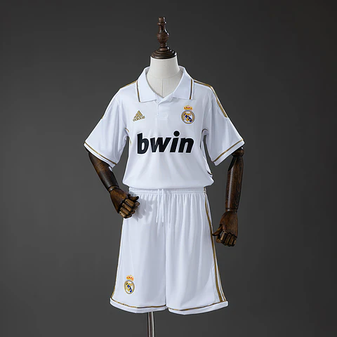 2011-12 Real Madrid Home Kids Kit