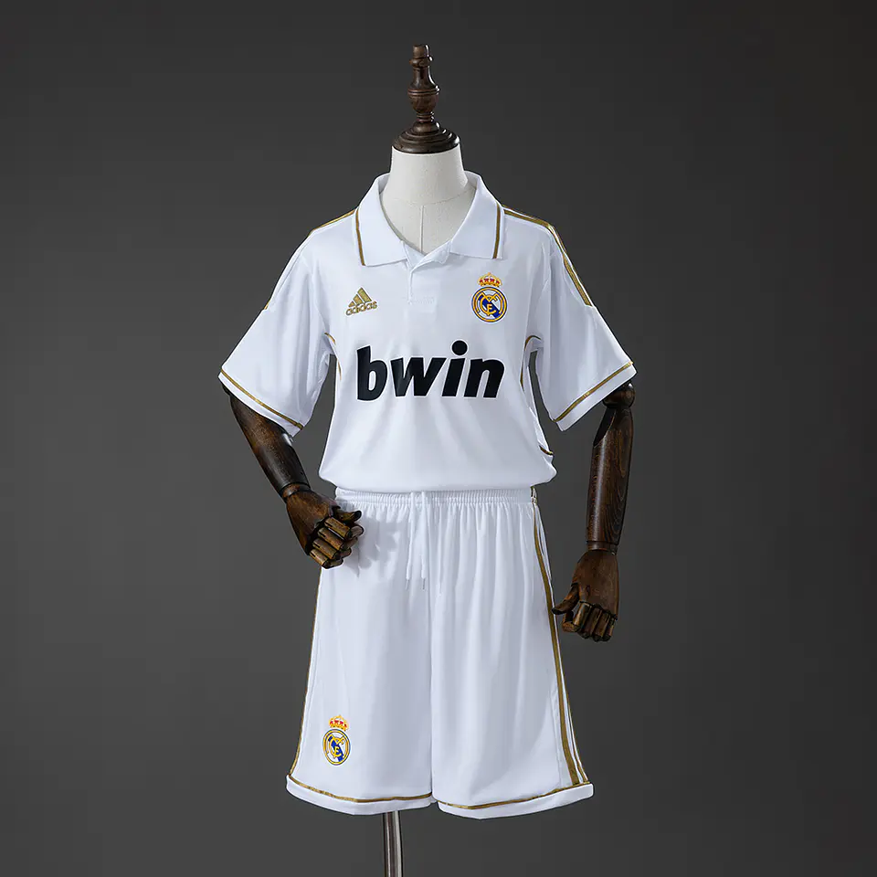 2011-12 Real Madrid Home Kids Kit 1