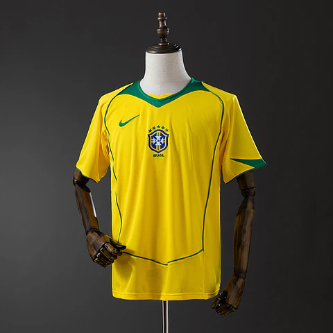 2004 Brazil Home Jersey
