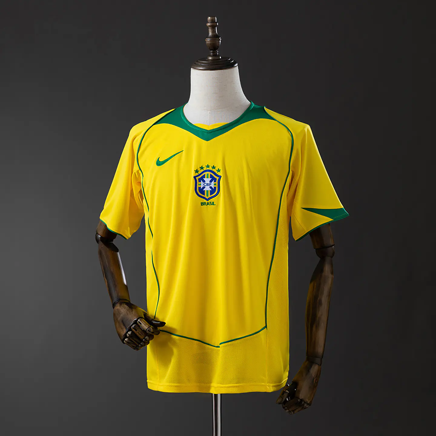 2004 Brazil Home Jersey 1