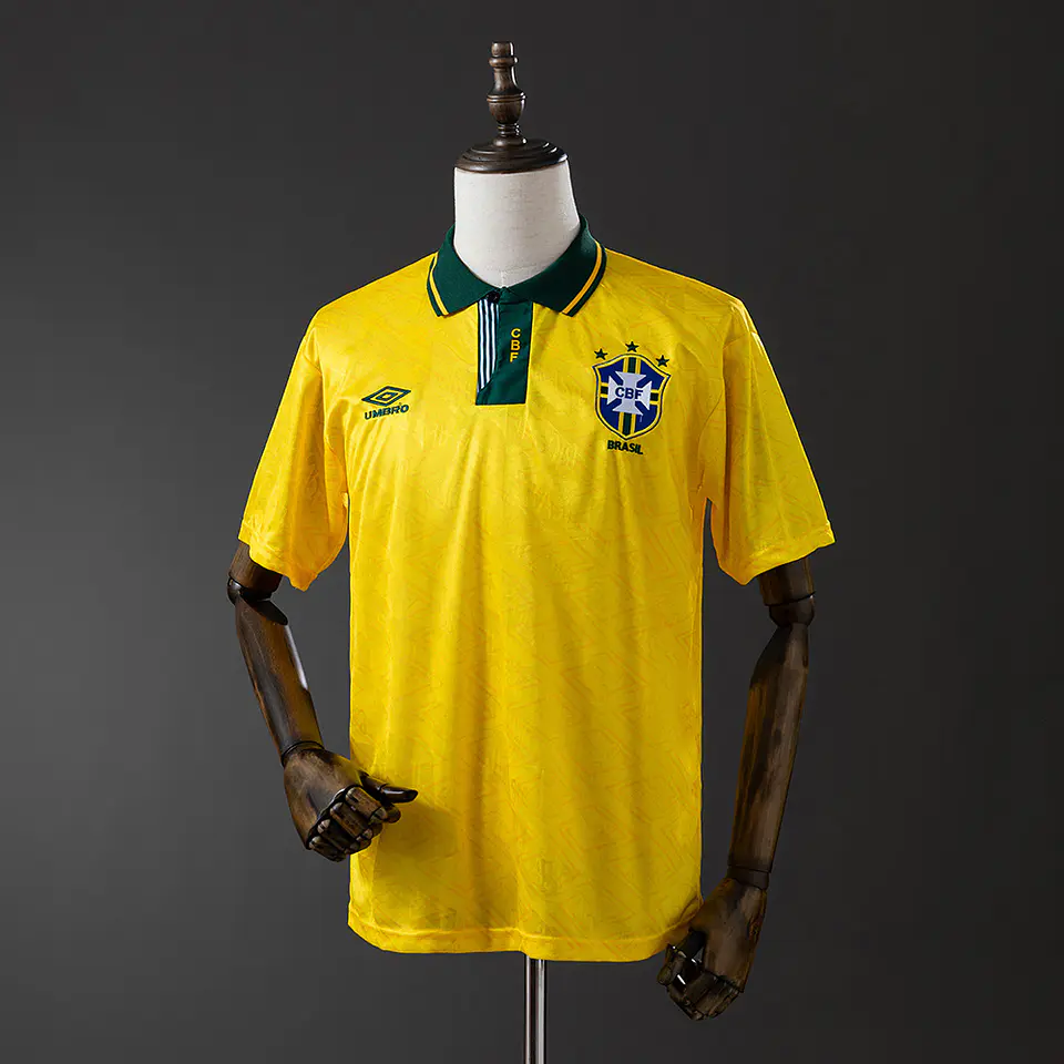 1992-93 Brazil Home Jersey 1