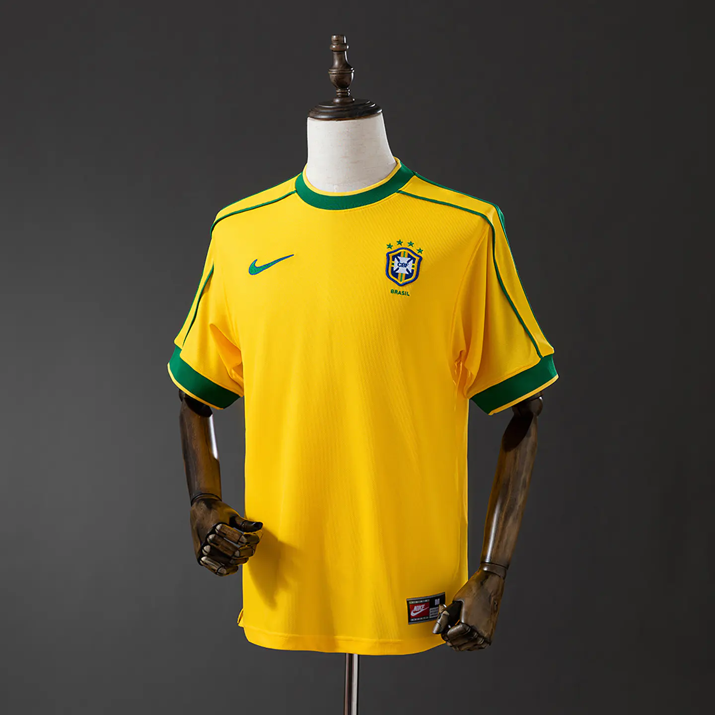 1998 Brazil Home Jersey 1
