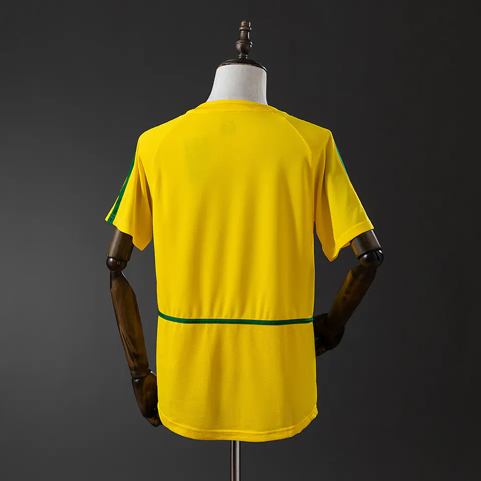 2002 Brazil Home Jersey 2