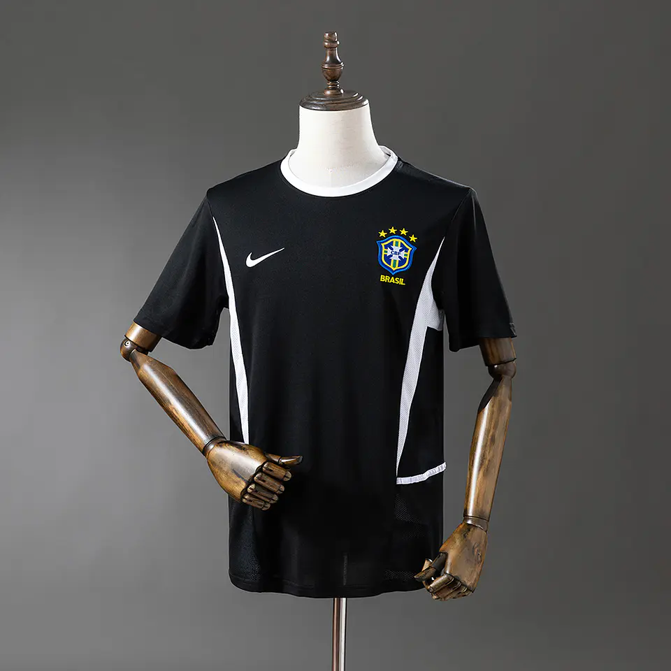 2002 Brazil Goalkeeper Jersey 1