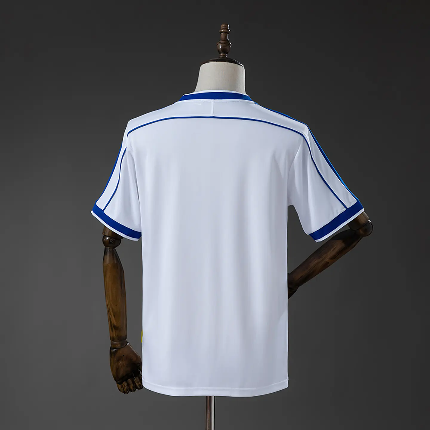 1998 Brazil White Goalkeeper Jersey 2