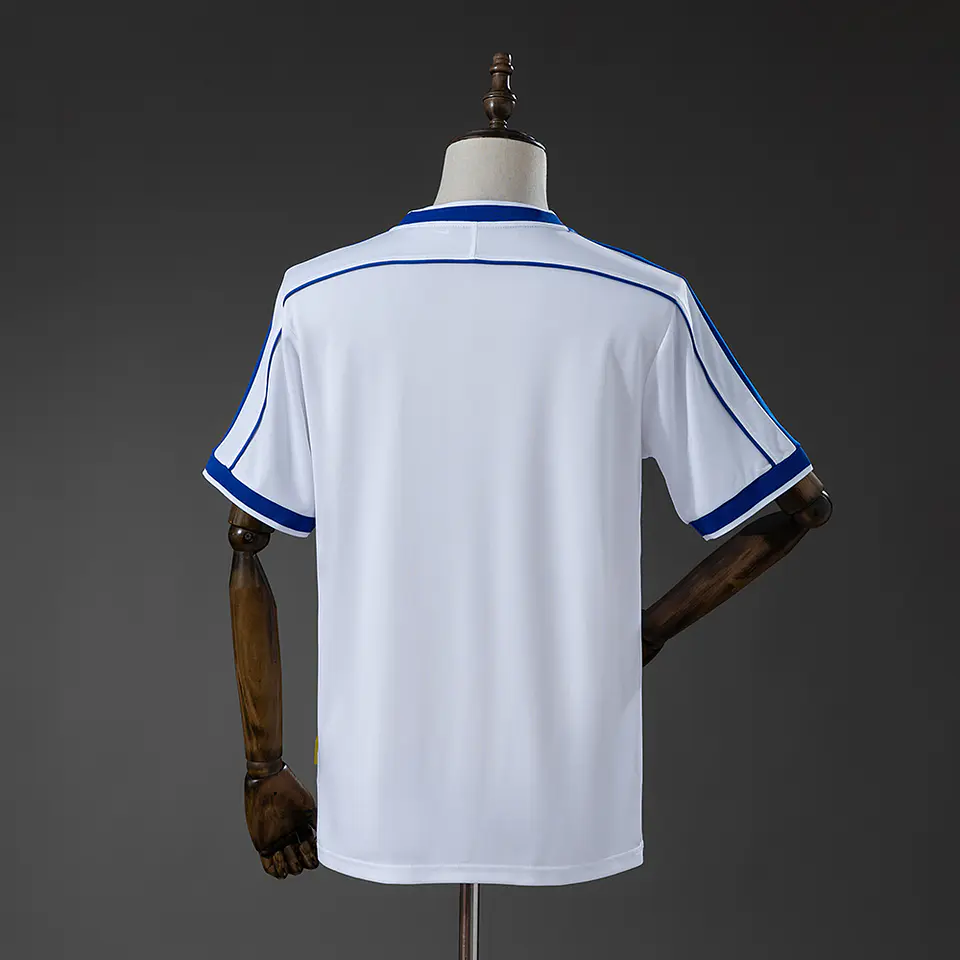 1998 Brazil White Goalkeeper Jersey 2
