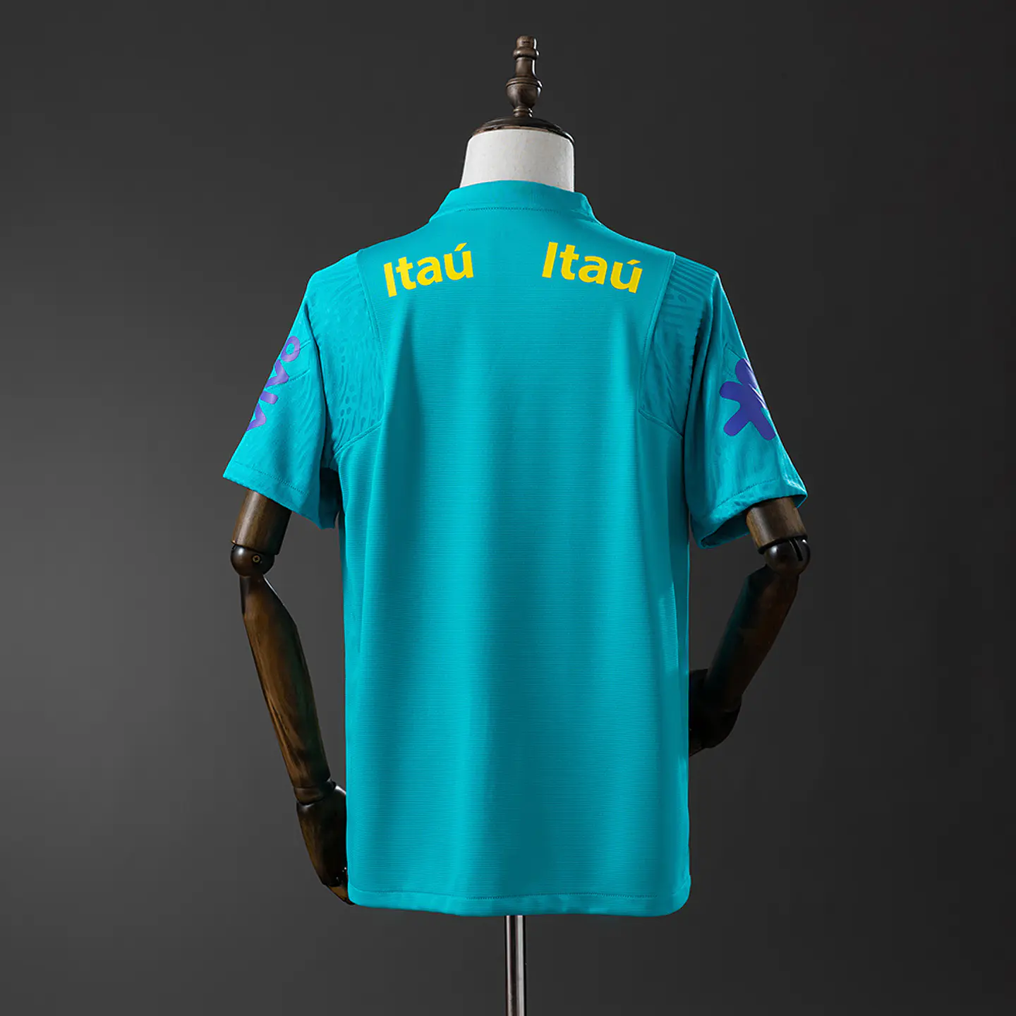 2020 Brazil Blue Training Jersey 2