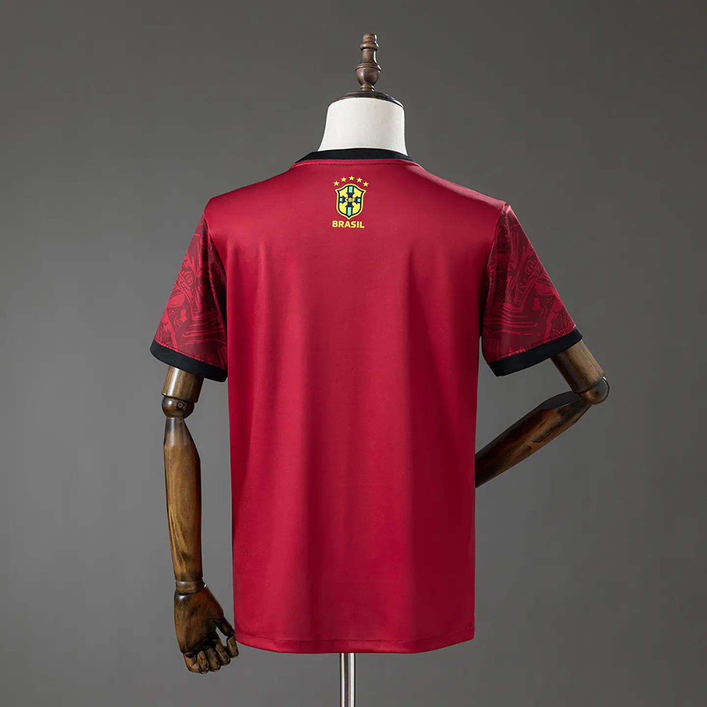 2026 Brazil Red Christ The Redeemer Jersey 2