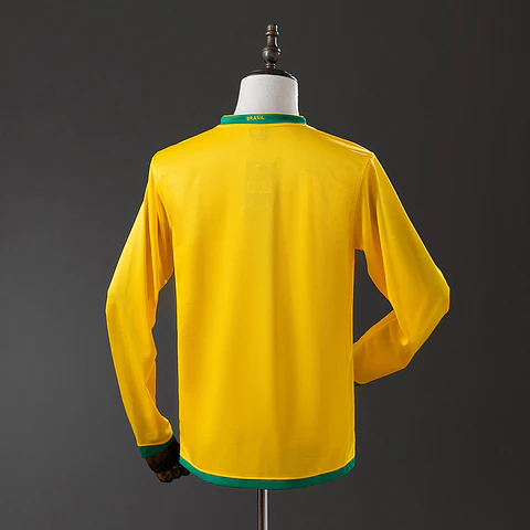 2006 Brazil Home Long Sleeve Jersey