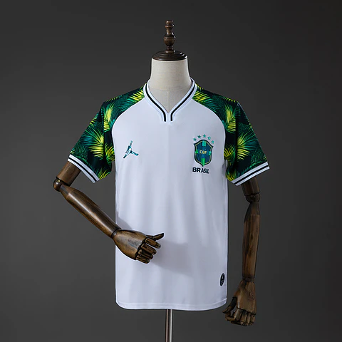 2026 Brazil White/Green Jungle Jersey