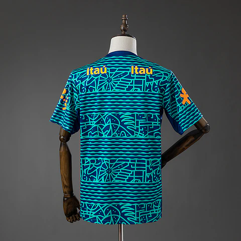 2024 Brazil Pre-Match Jersey