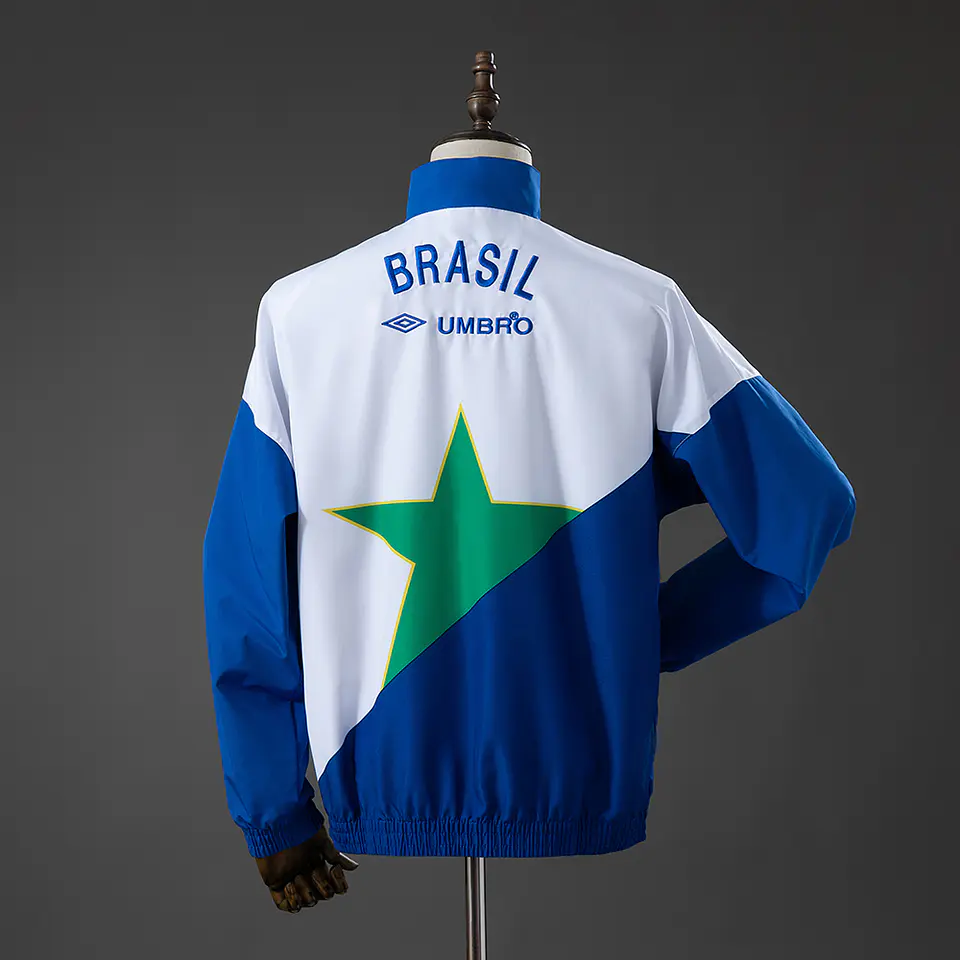 1992-94 Brazil Anthem Jacket 2