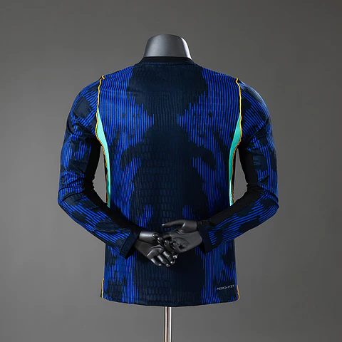 2026 Brazil Away Long Sleeve Player Edition Jersey