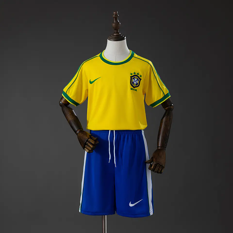 1998 Brazil Home Kids Kit 1