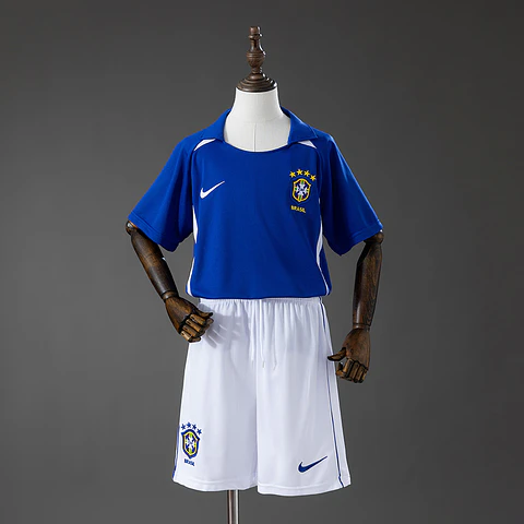 2002 Brazil Away Kids Kit
