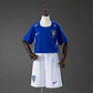 2002 Brazil Away Kids Kit - thumbnail 1