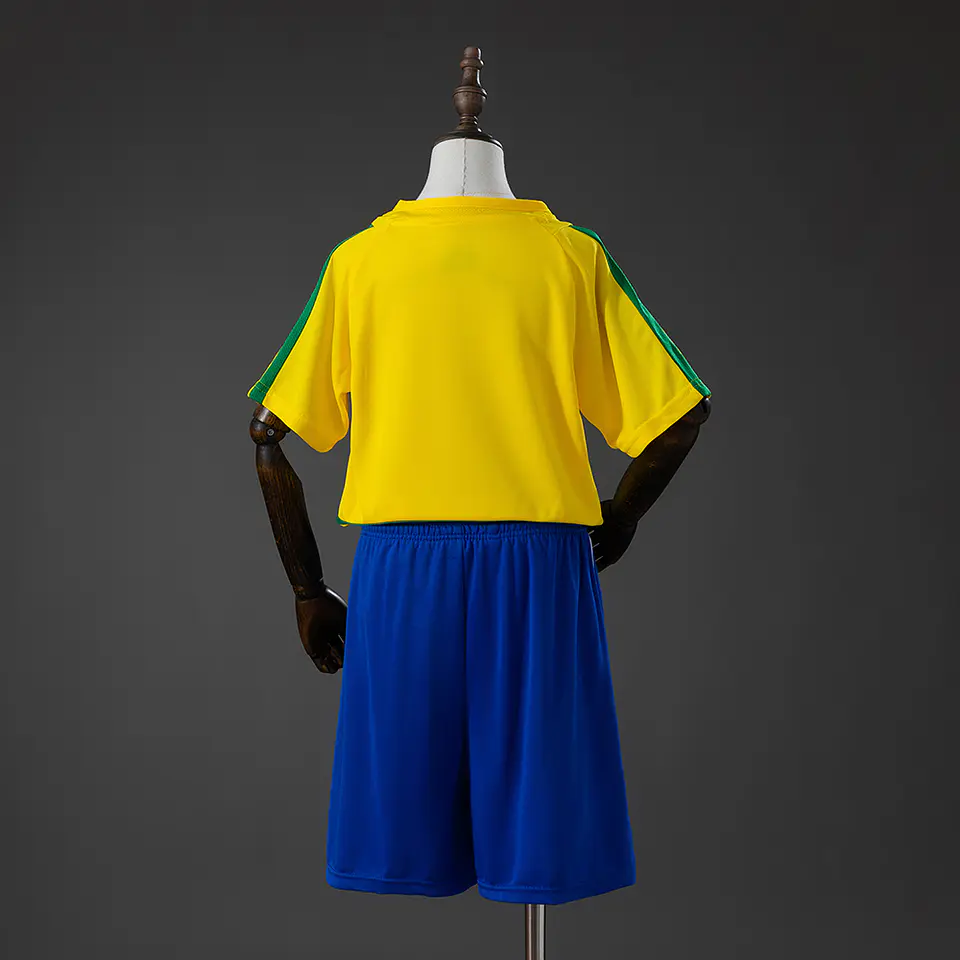 2002 Brazil Home Kids Kit 2