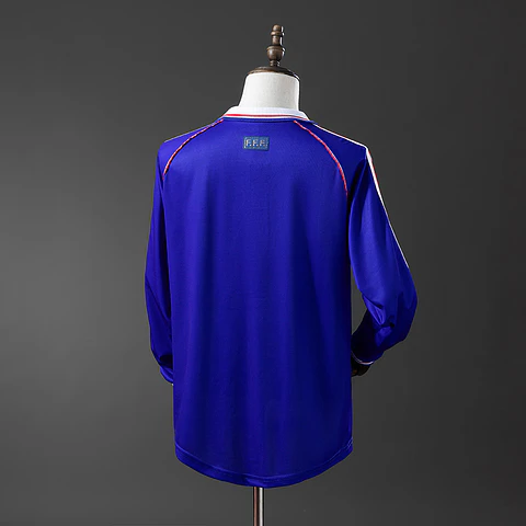 1998 France Home Long Sleeve Jersey