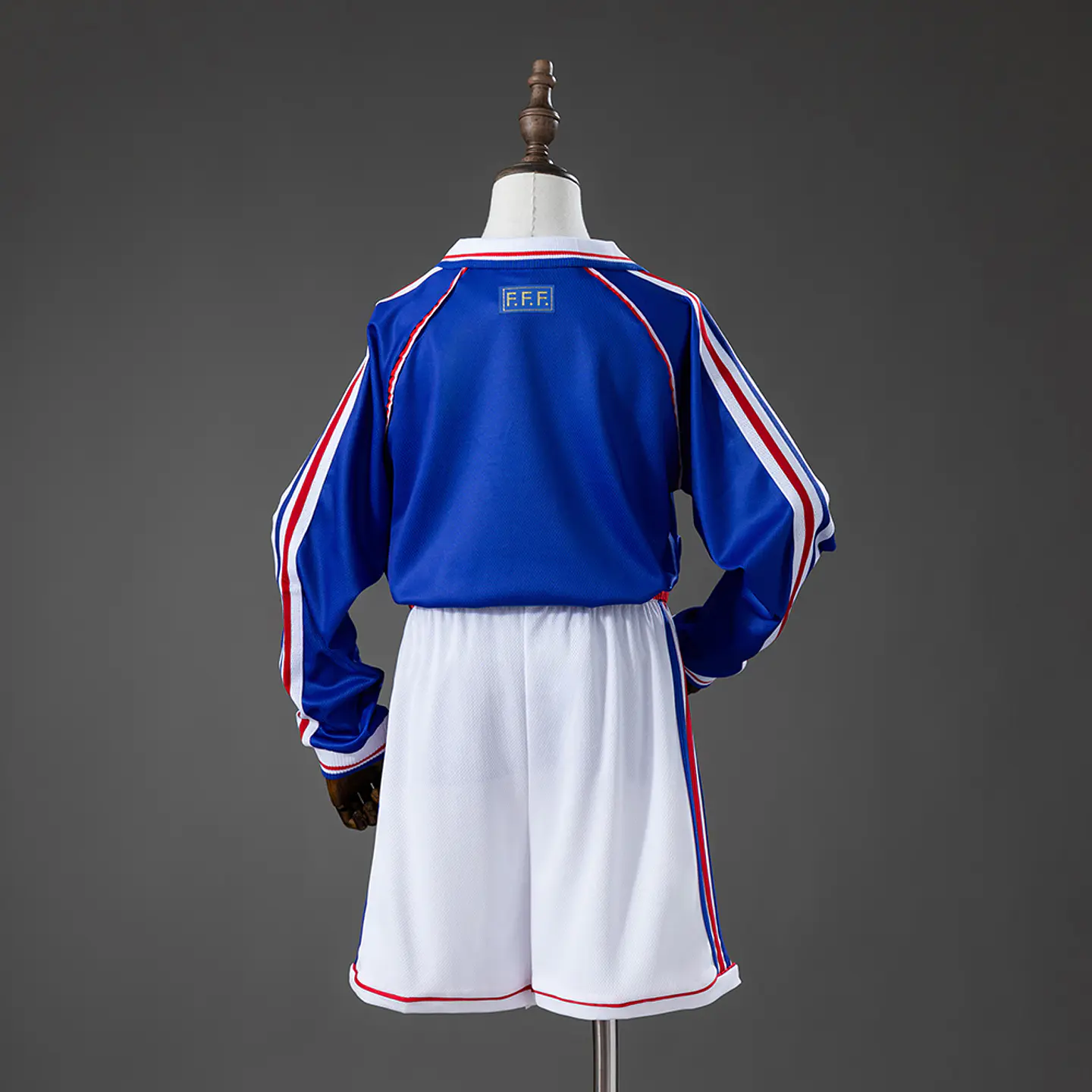 1998 France Home Long Sleeve Kids Kit 2