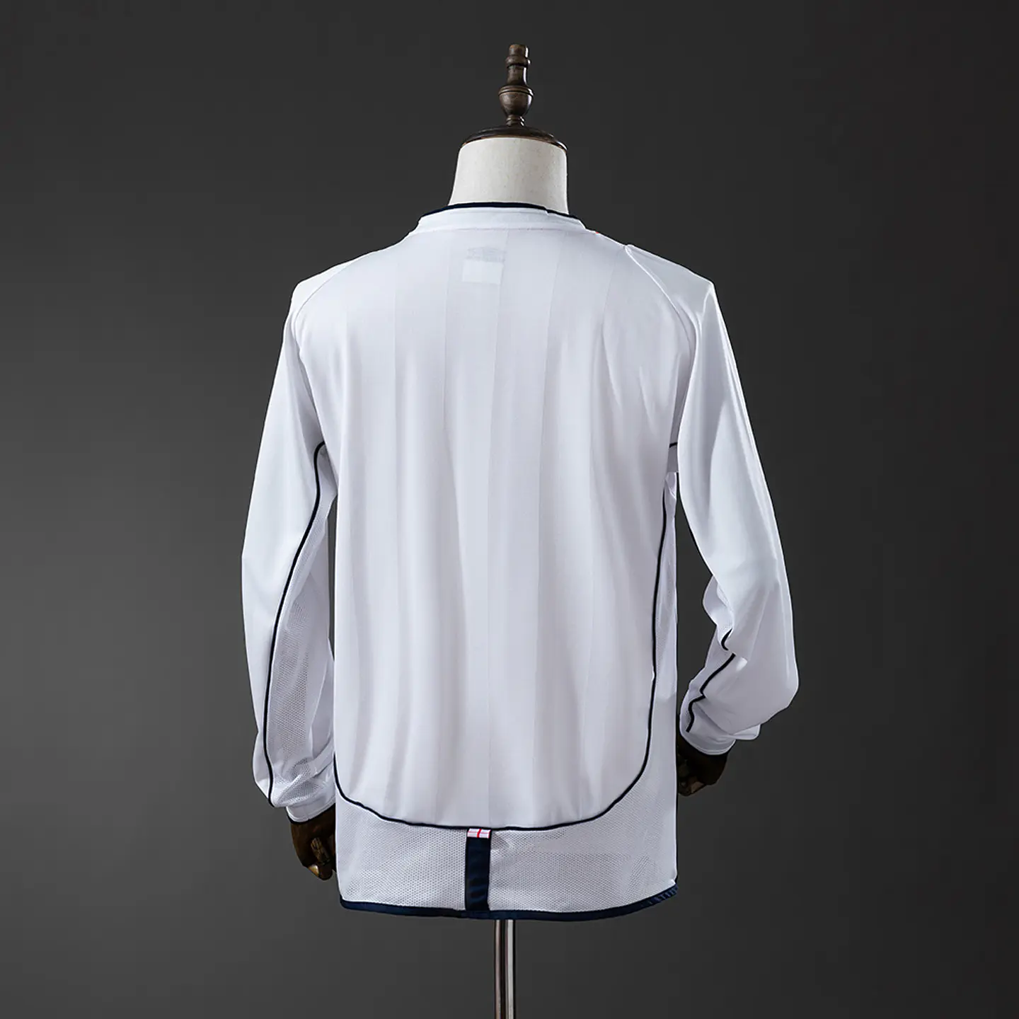2002 England Home Long Sleeve Jersey 2