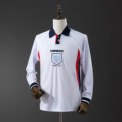 1998 England Home Long Sleeve Jersey