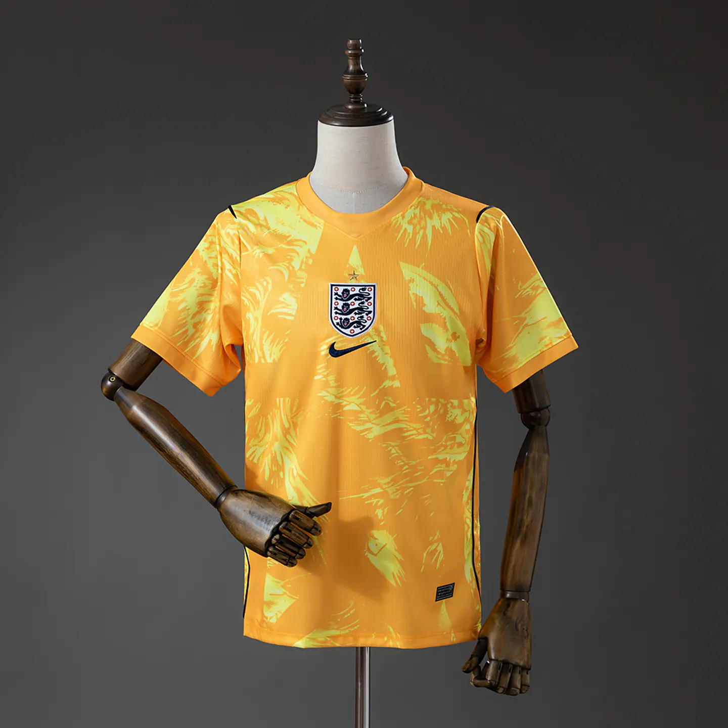 2026 England Yellow Goalkeeper Jersey 1