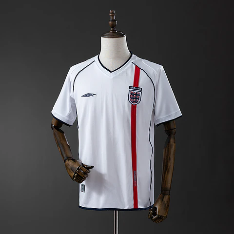 2002 England Home Jersey