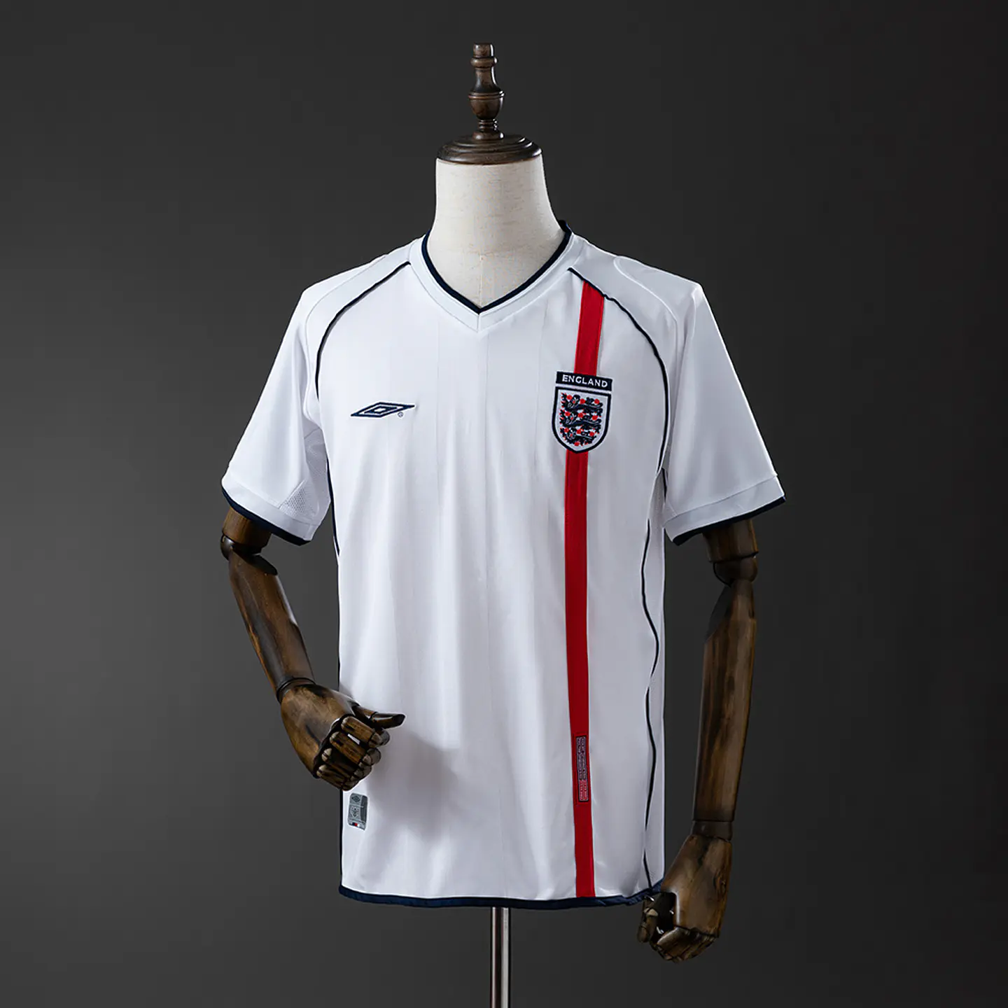 2002 England Home Jersey 1