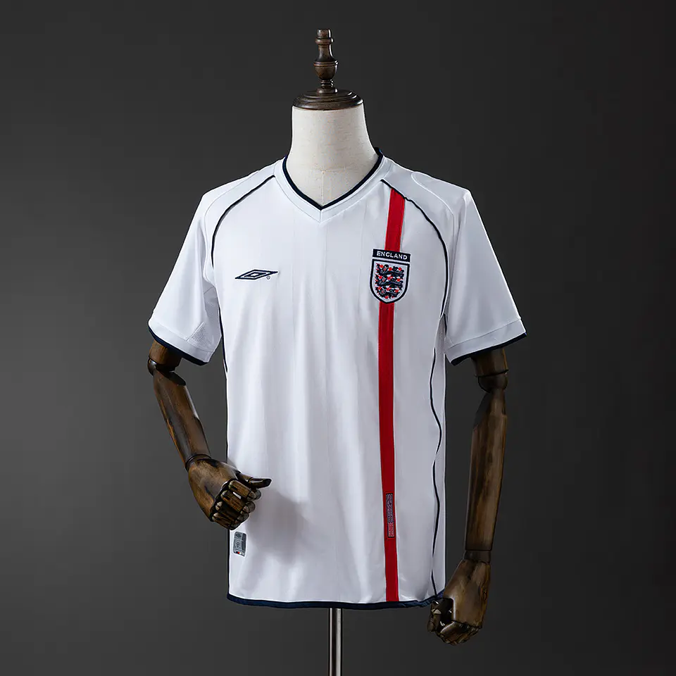 2002 England Home Jersey 1