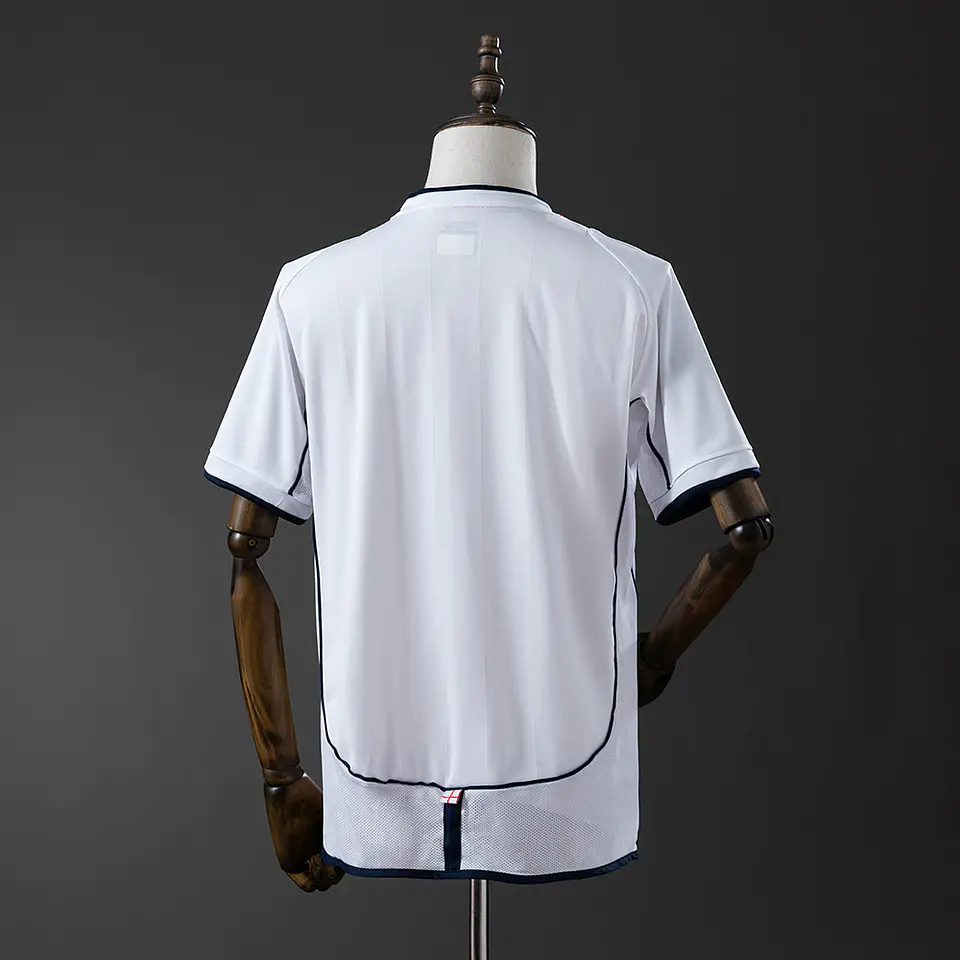 2002 England Home Jersey 2