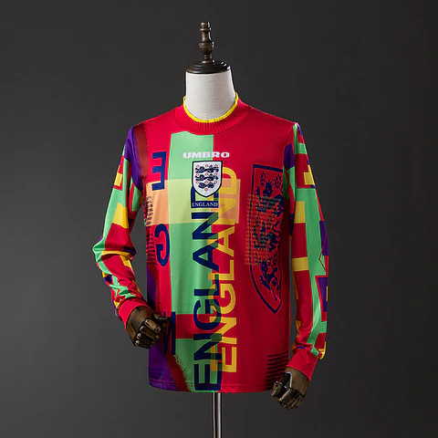 1996 England Goalkeeper Jersey