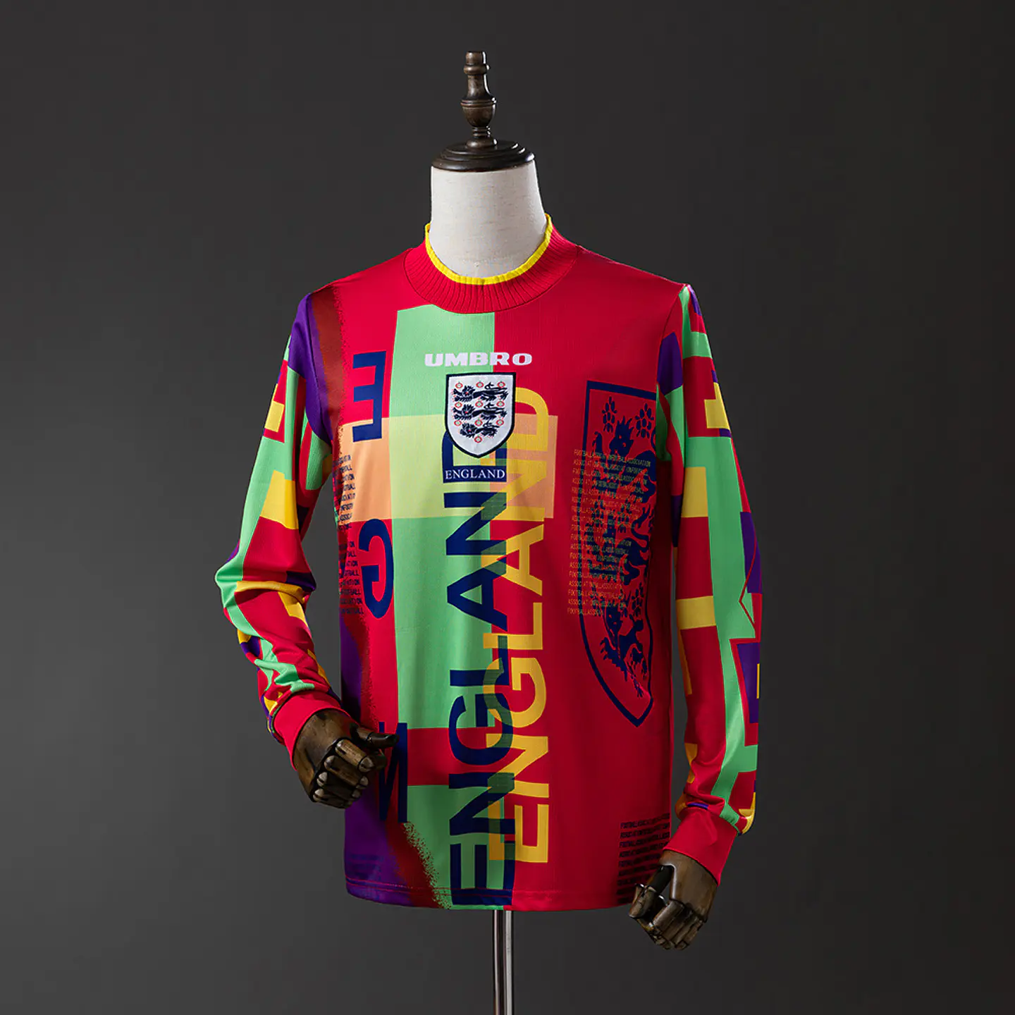 1996 England Goalkeeper Jersey 1