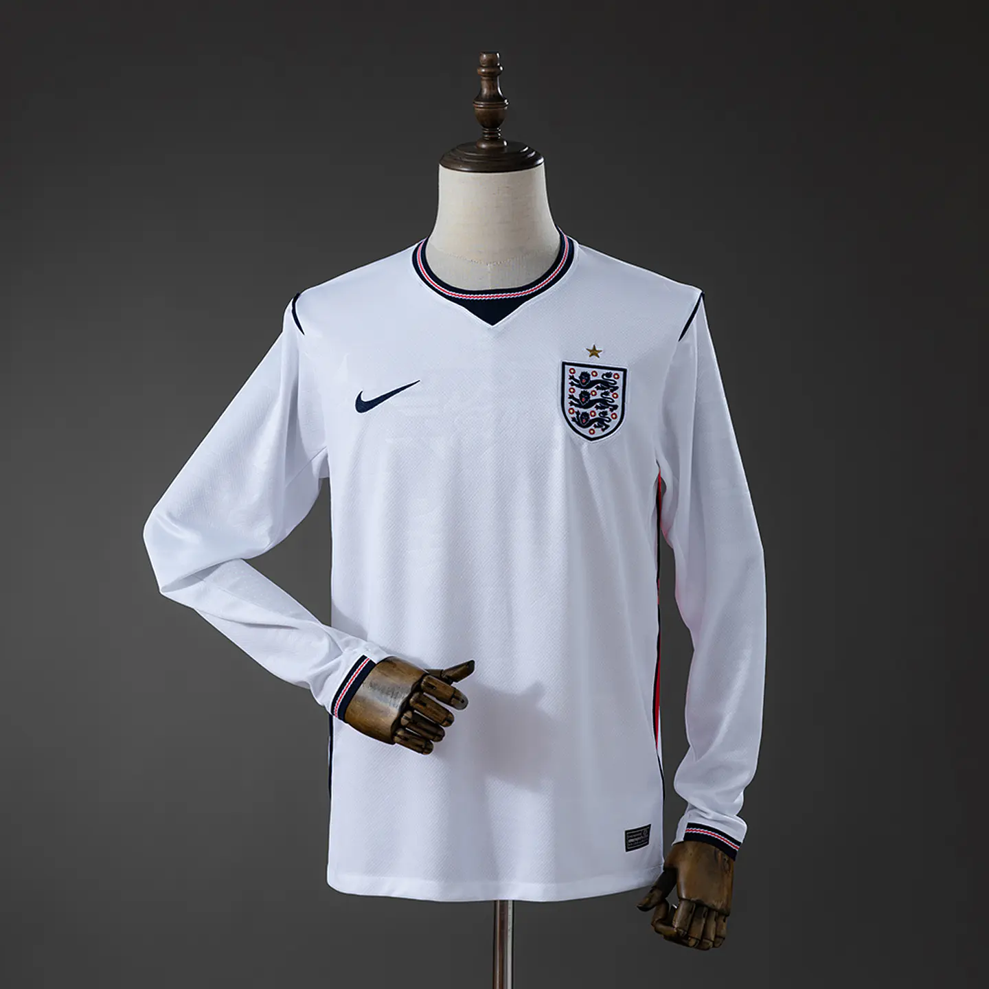 2026 England Home Long Sleeve Jersey 1