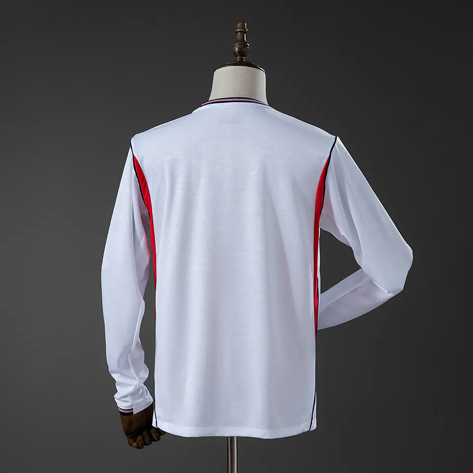 2026 England Home Long Sleeve Jersey 2