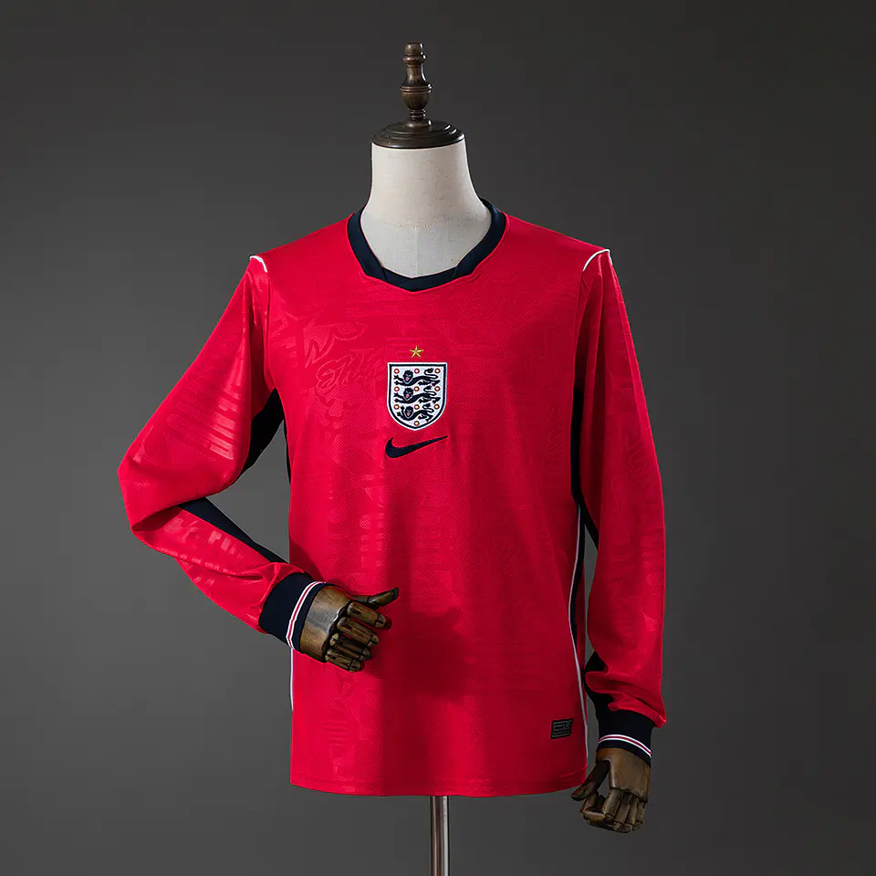 2026 England Away Long Sleeve Jersey 1