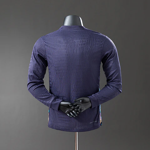 2024 England Away Long Sleeve Player Edition Jersey