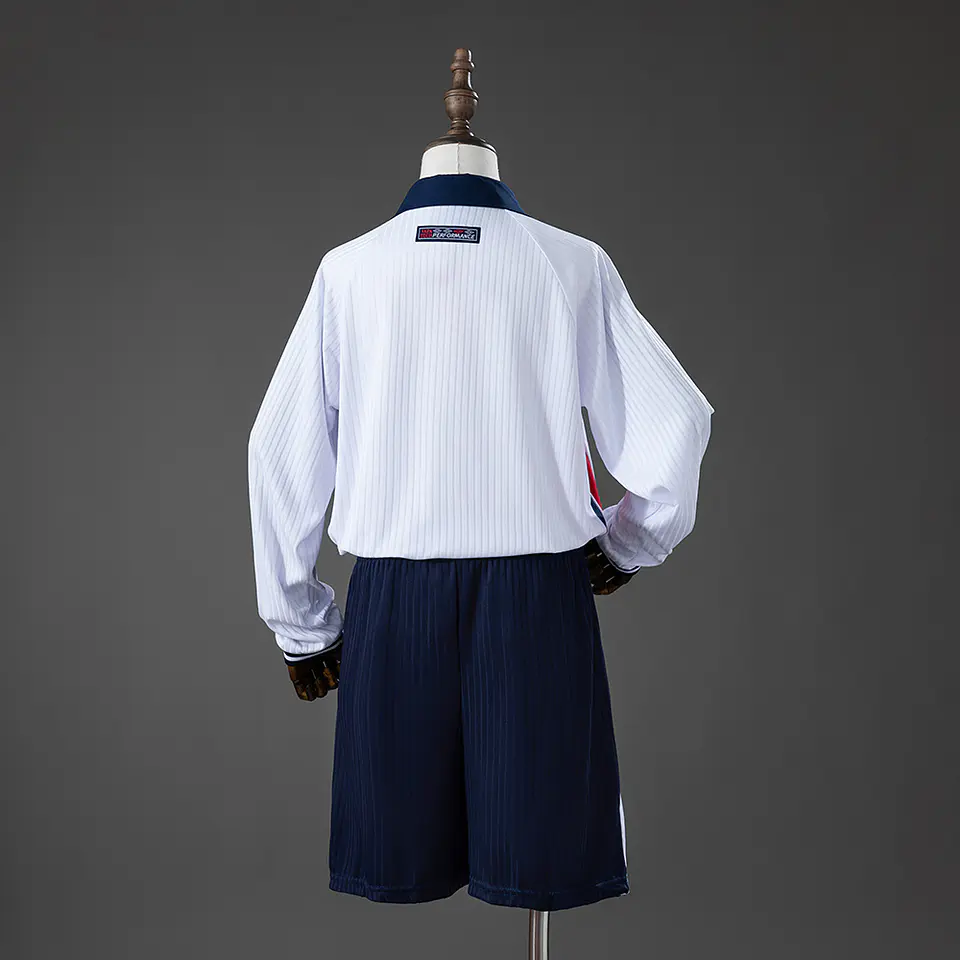 1998 England Home Long Sleeve Kids Kit 2