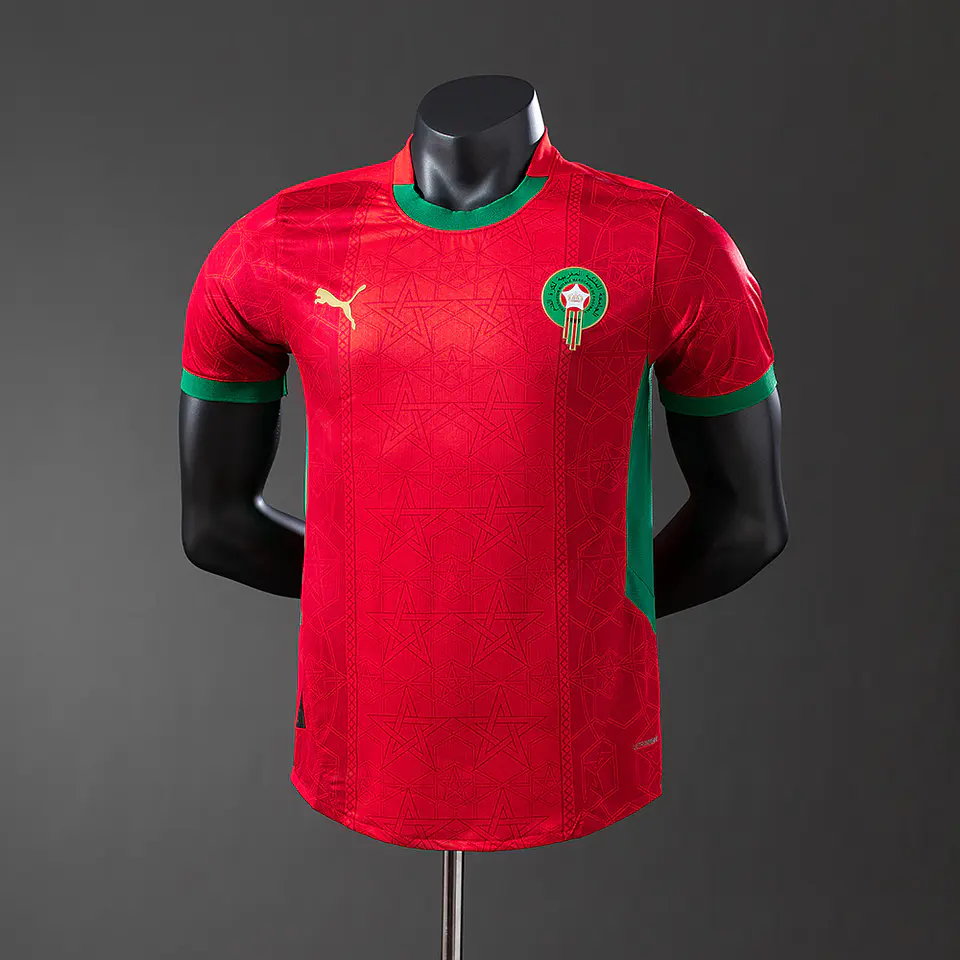 2024 Morocco Home Player Edition Jersey 1