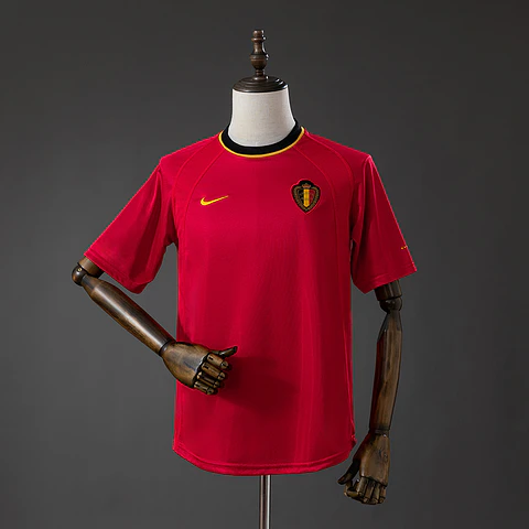 2000 Belgium Home Jersey