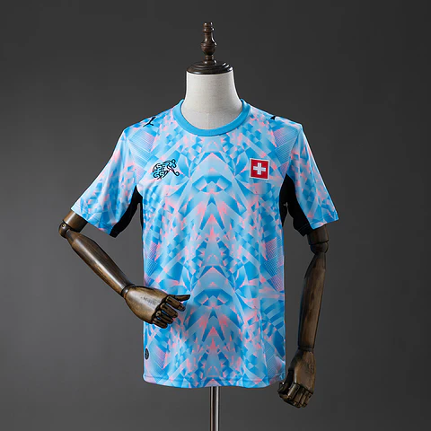 2026 Switzerland Blue Goalkeeper Jersey