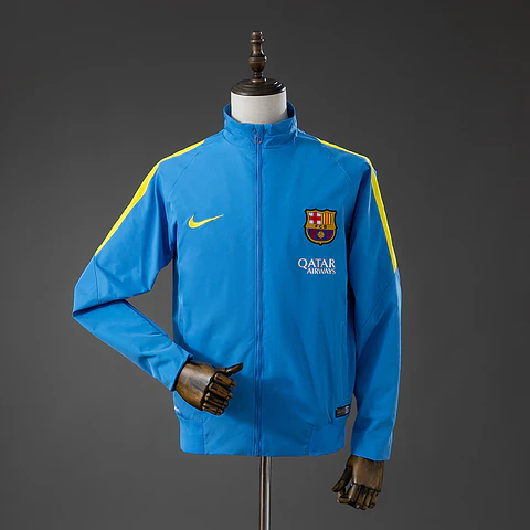 2015-16 Barcelona Blue Training Jacket