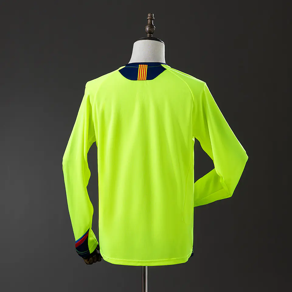 2005-06 Barcelona Away Long Sleeve Jersey 2