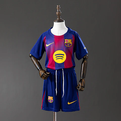 2025-26 Barcelona Home Kids Kit