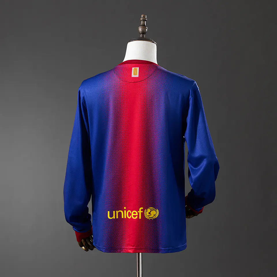 2012-13 Barcelona Home Long Sleeve Jersey 2