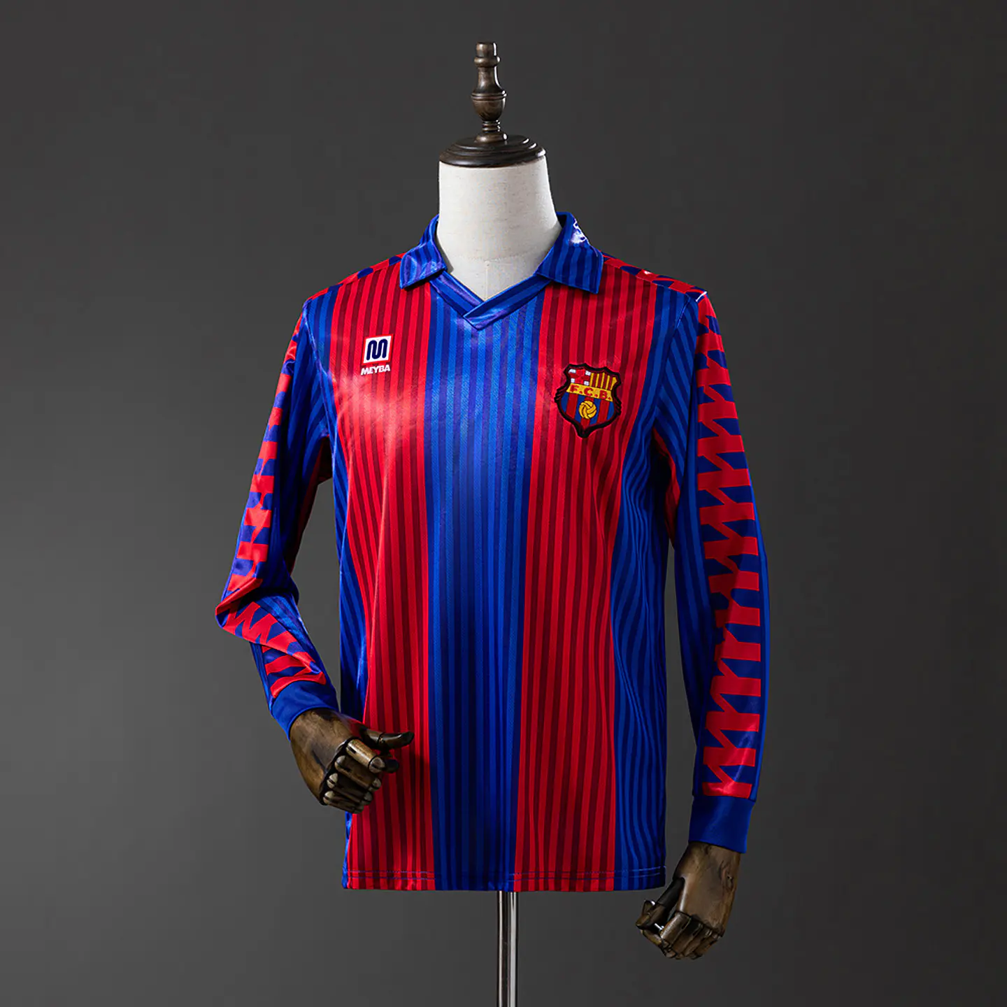 1989-92 Barcelona Home Long Sleeve Jersey 1